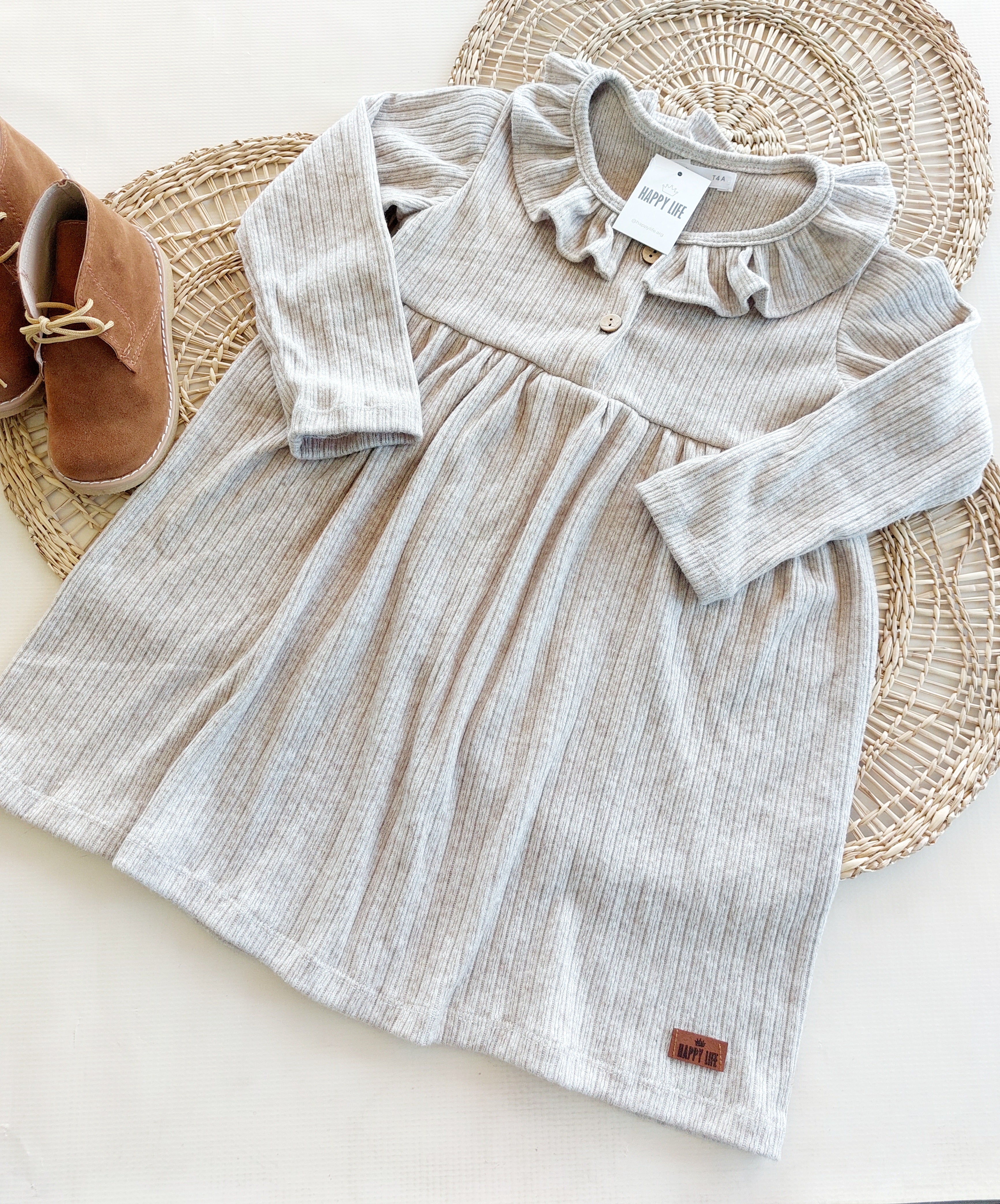 CALZA GRIS - Auremi ropa infantil