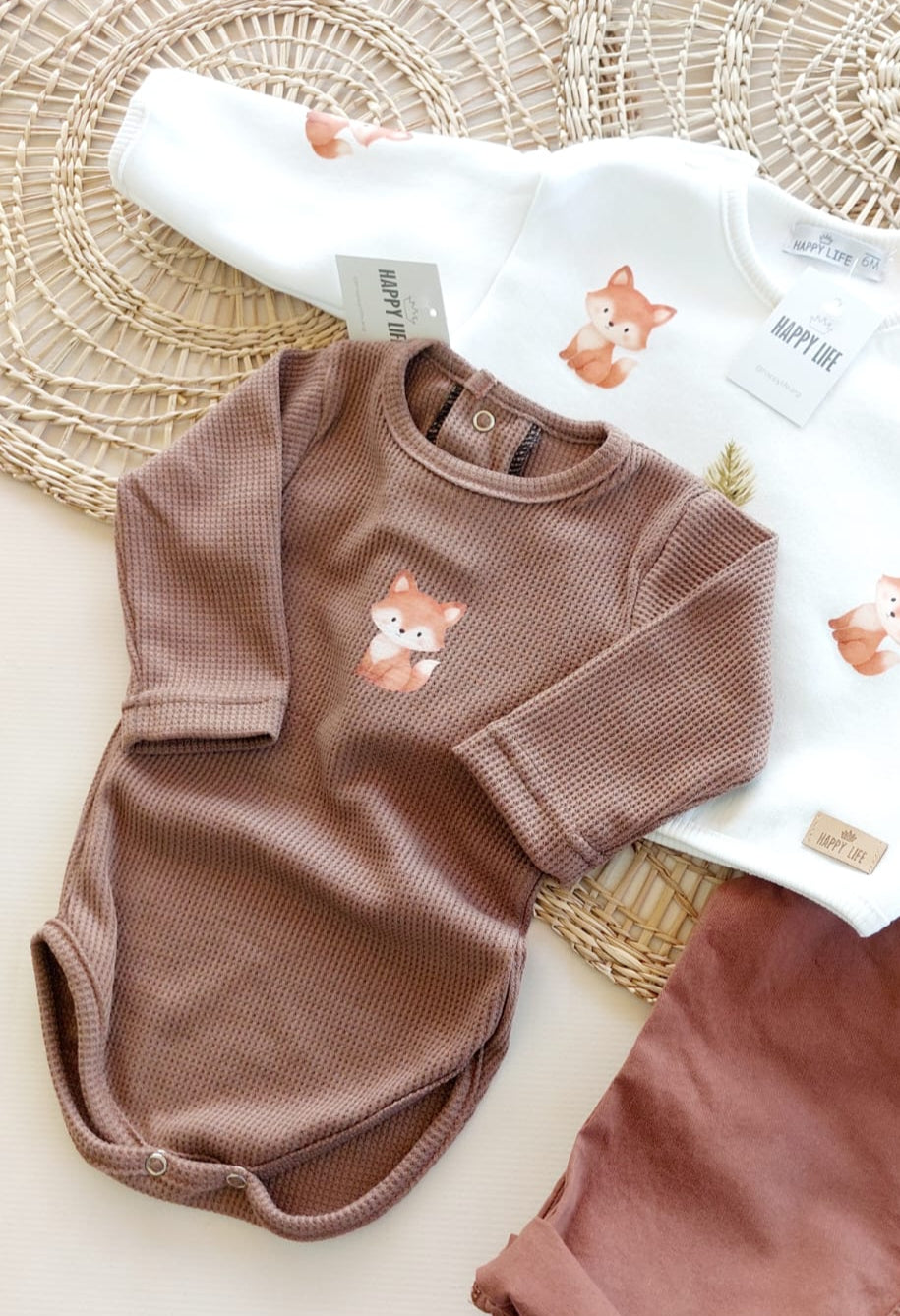 BODY CHOMBA Juan Microwafle - Chocolate - Auremi ropa infantil